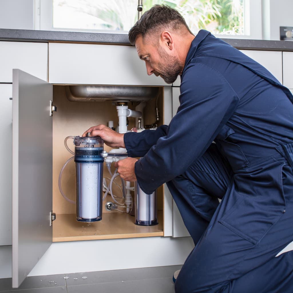 Этапы замены фильтров Аквафор Кристалл