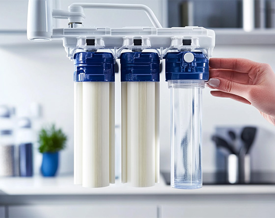 Как установить фильтр для воды
